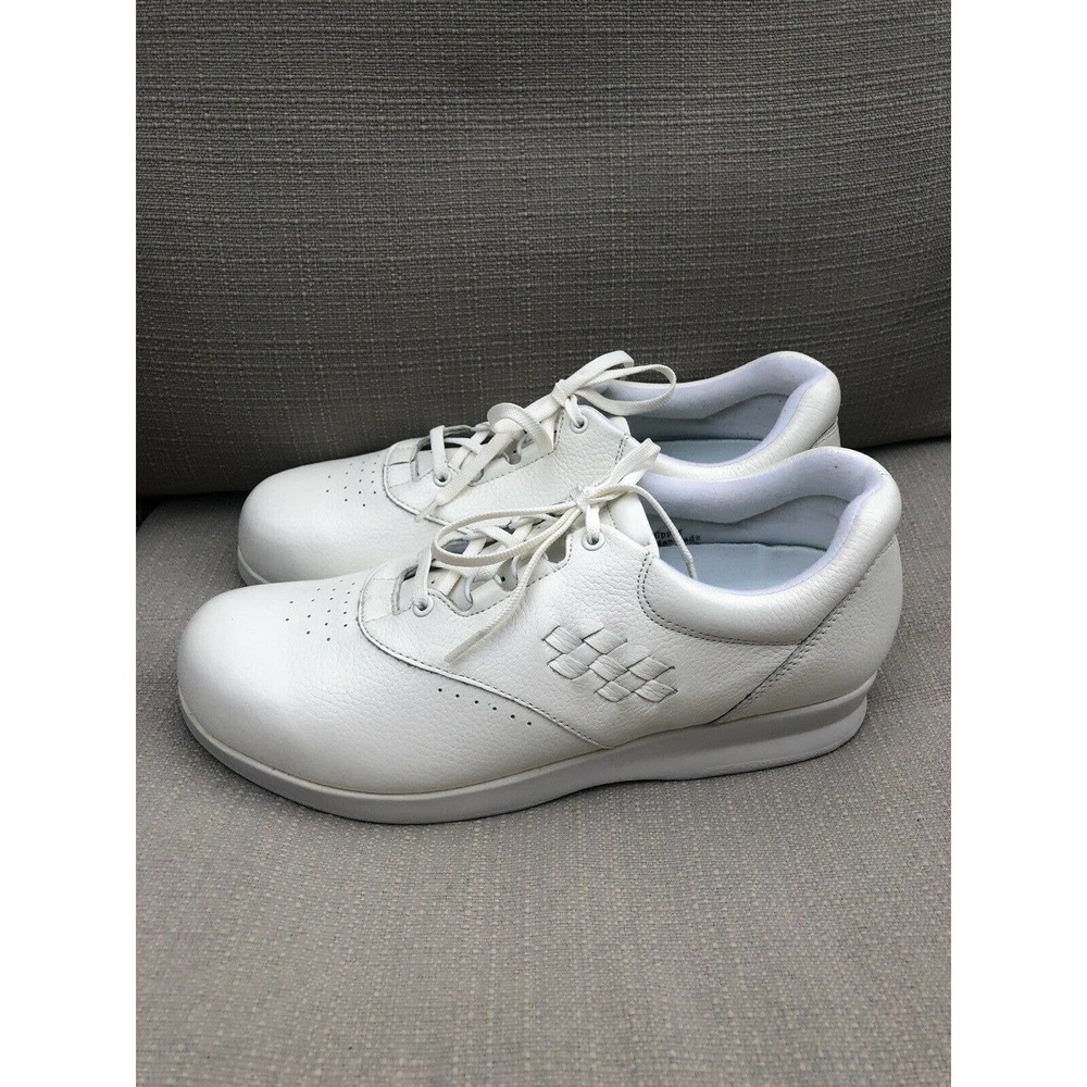 DREW Women’s White Lace Up Comfort Shoes Therapeutic Diabetic Size 8.5N EUC